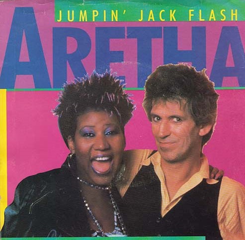 Aretha Franklin & Keith Richards