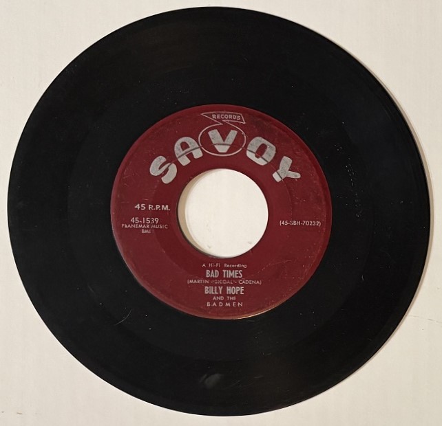 Billy Hope And The Bad Men