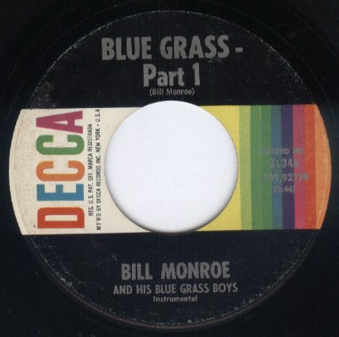 Bill Monroe & His Blue Grass Boys