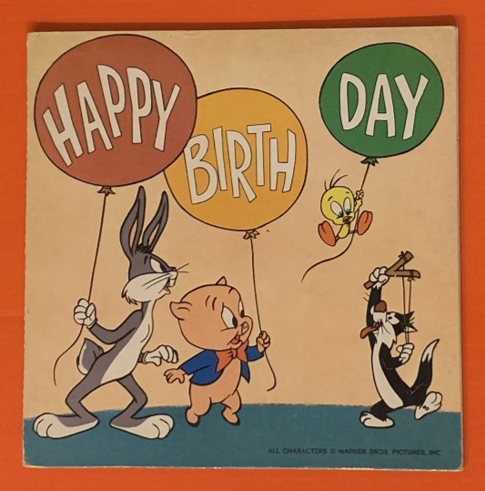 WB Cartoon Characters Flexi Birthday Card Mailer