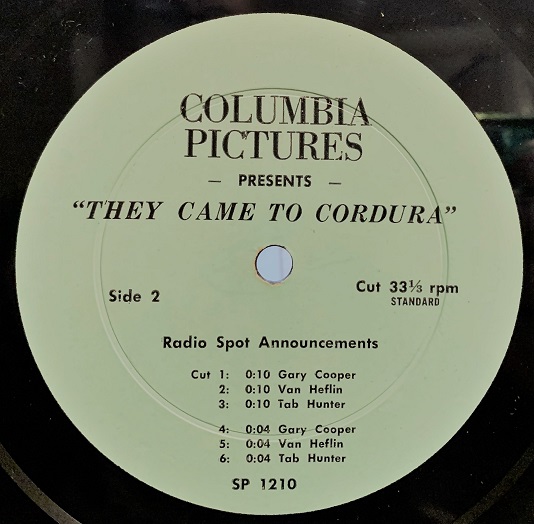 They Came To Cordura (1964)