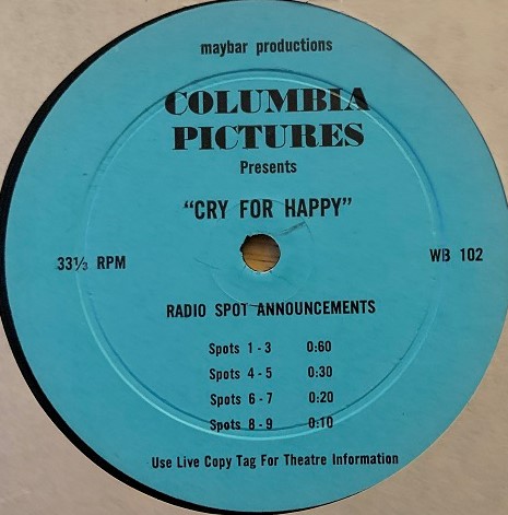 Cry For Happy (1961)