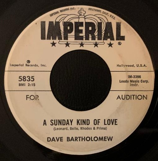 Dave Bartholomew 