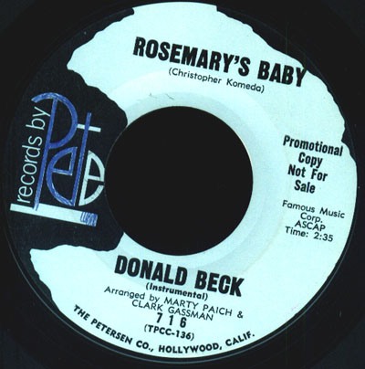 Rosemary's Baby(Donald Beck)