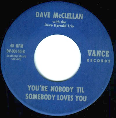 Dave McClellan w/Dave Harrold Trio