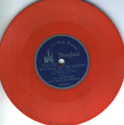 Disneyland 6'' Record(1950's)