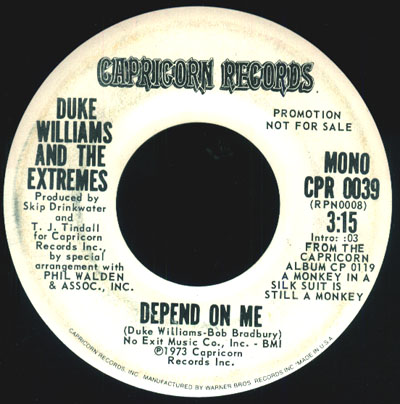 Duke Williams & The Extremes