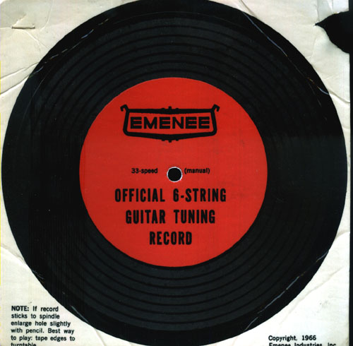 EMENEE(guitar tuning flexie disc)