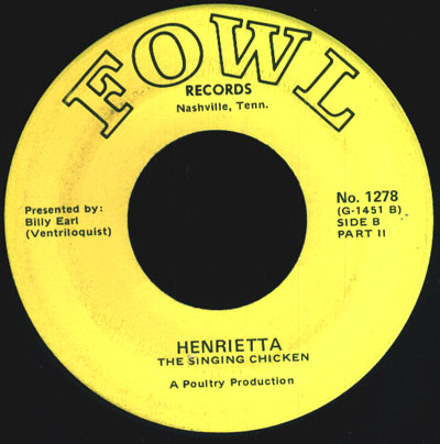 Henrietta The Singing Chicken