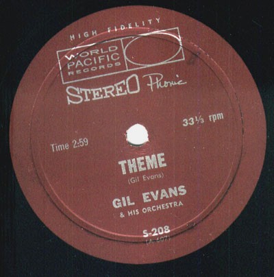 Gil Evans / Teddy Edwards Quartet