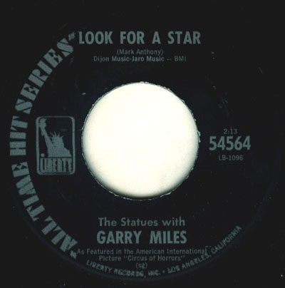 Garry Miles(w/ The Statues)