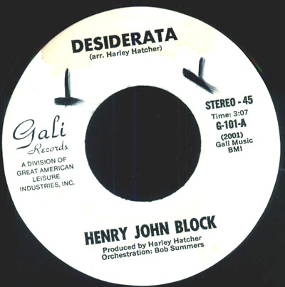 Henry John Block