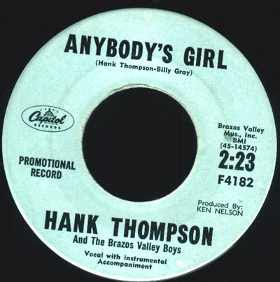 Hank Thompson & His Brazos Valley Boys