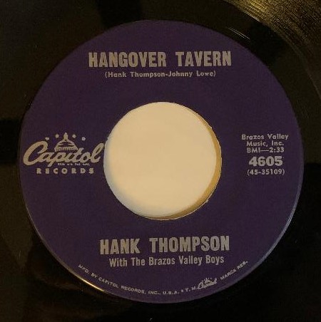 Hank Thompson & His Brazos Valley Boys