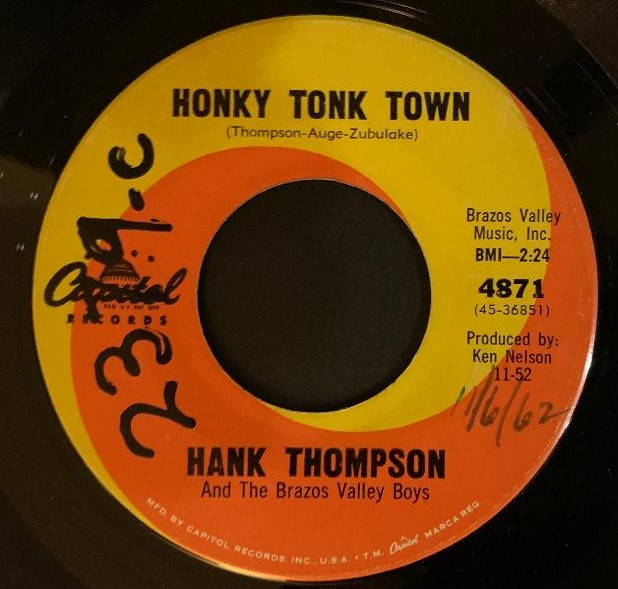 Hank Thompson & His Brazos Valley Boys