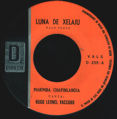 Marimba Chapinlandia w/Hugo Leonel Vaccaro