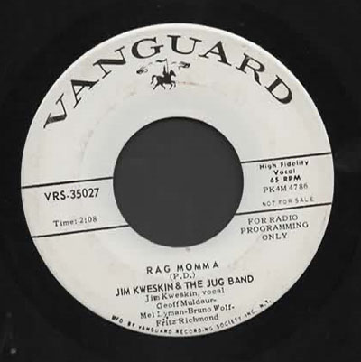 Jim Kwenskin & The Jug Band
