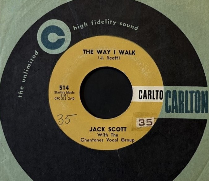 Jack Scott w/The Chantones