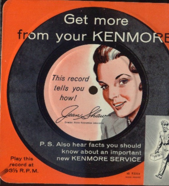 Kenmore Paper Flexi Disc(1950's)