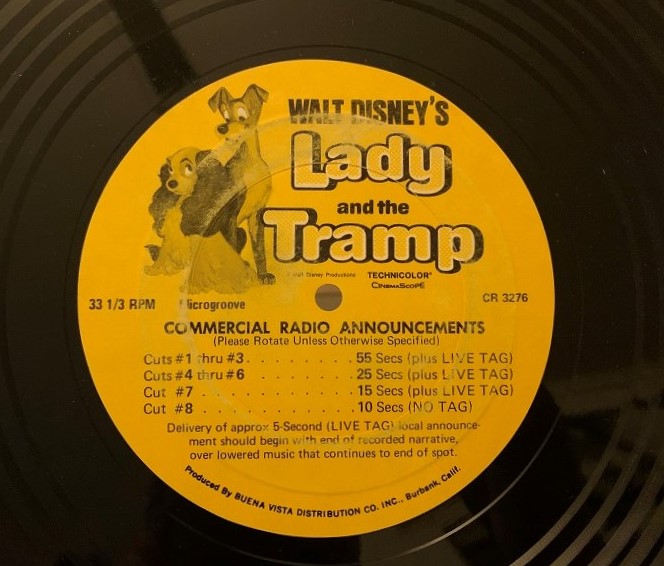 Walt Disney's Lady & The Tramp (1955) 