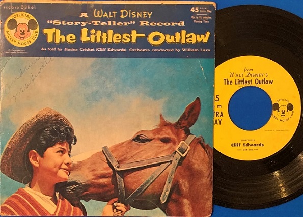 Disney's Littlest Outlaw w/Cliff Edwards