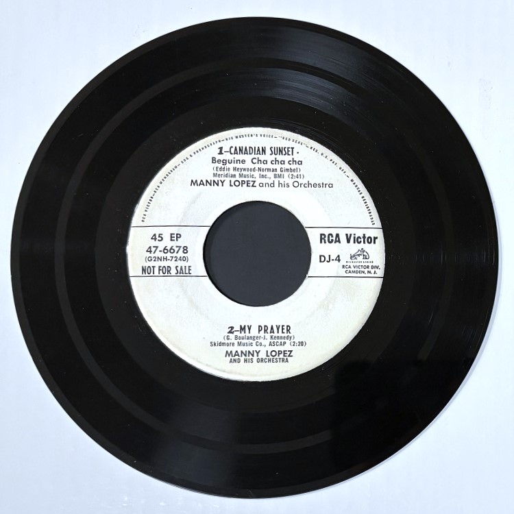 Manny Lopez / Mario Lanza