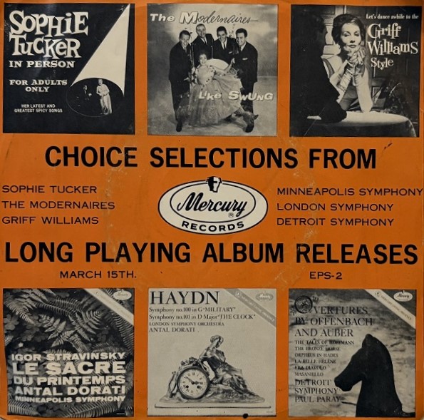 Mercury Records Stereo Sampler