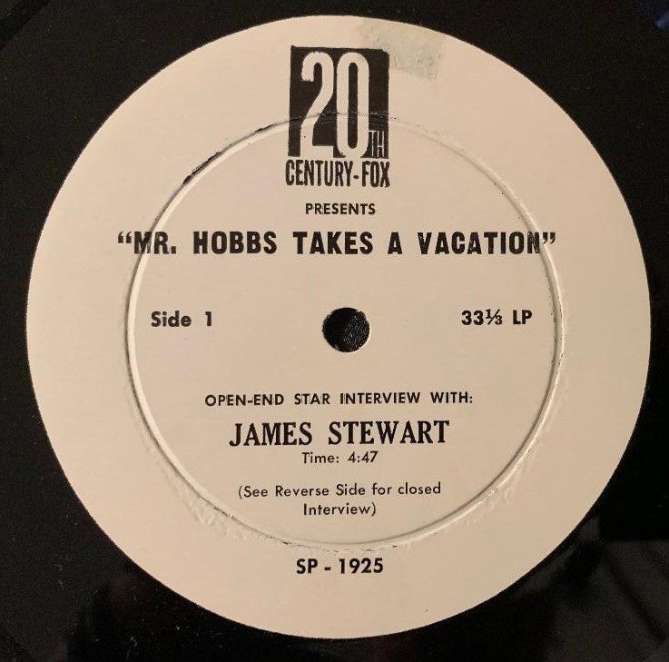 Mr. Hobbs Takes A Vacation (1962)