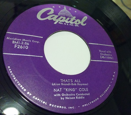 Nat "King" Cole