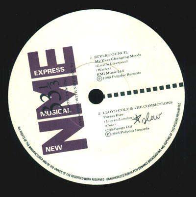 NME (New Musical Express) Sampler EP