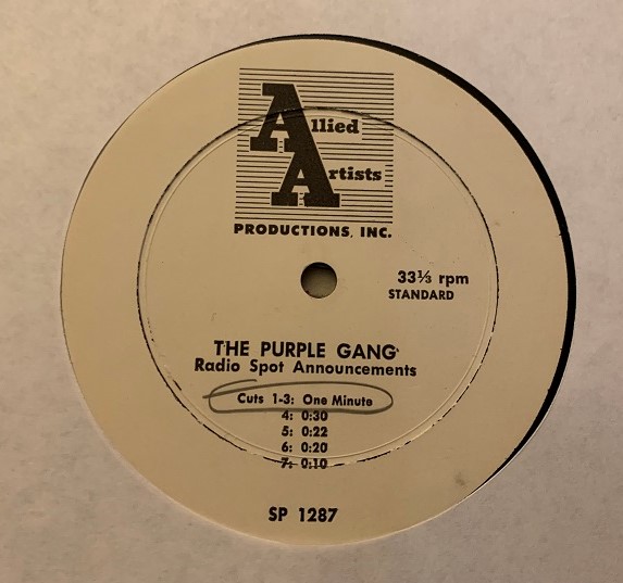Purple Gang (1959)