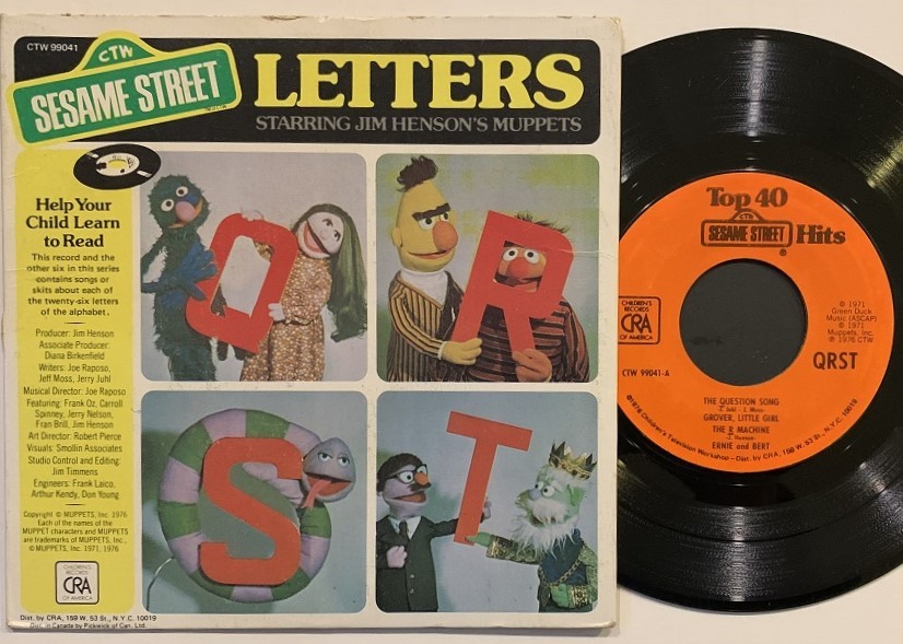 Sesame Street (Letters) w/Jim Henson's Muppets 