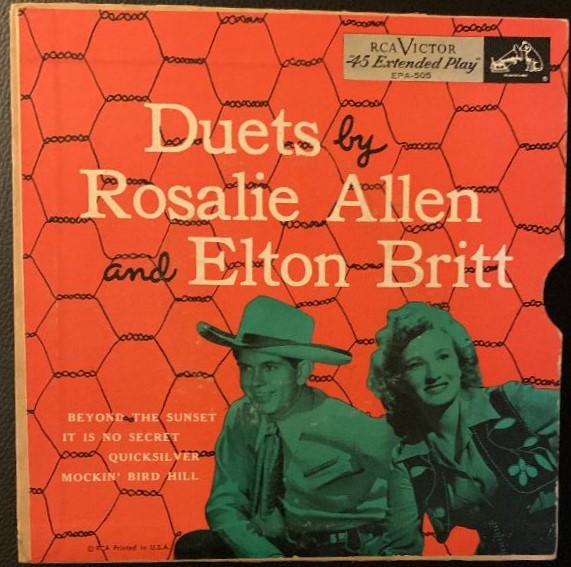 Rosalie Allen & Elton Britt