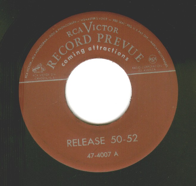 RCA PREVUE special press