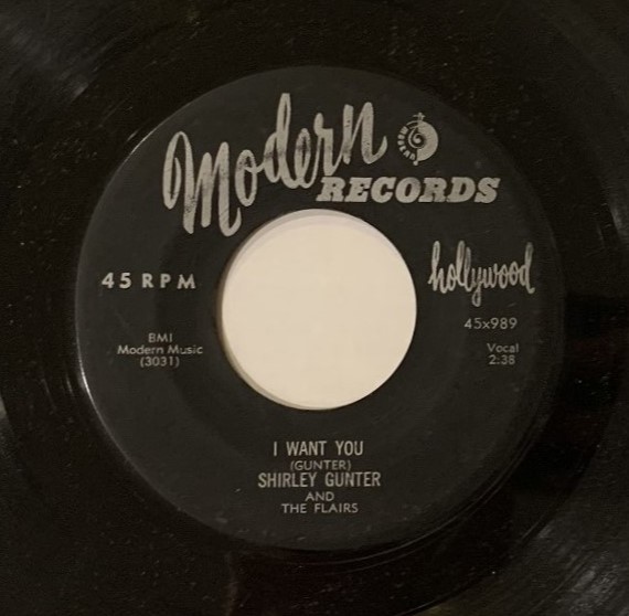 Shirley Gunter & The Flairs(w/Richard Berry)