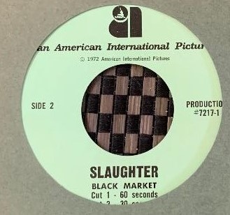 Slaughter Radio Spots (1972)