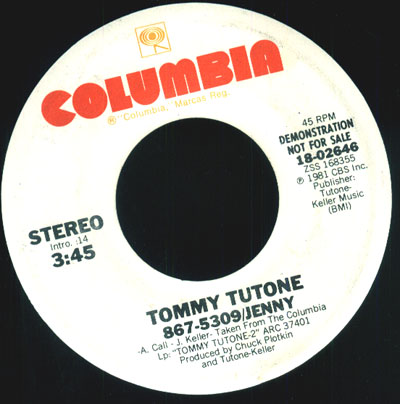 Tommy Tutone