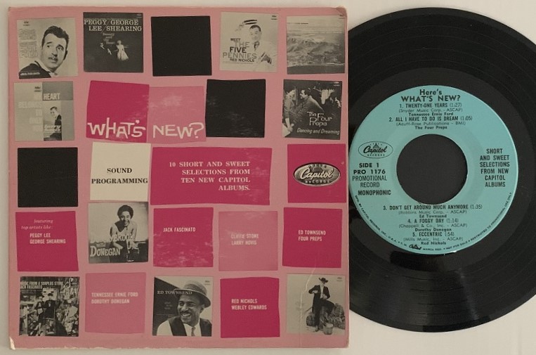 Tennessee Ernie Ford / Ed Townsend / 4 Preps & More!